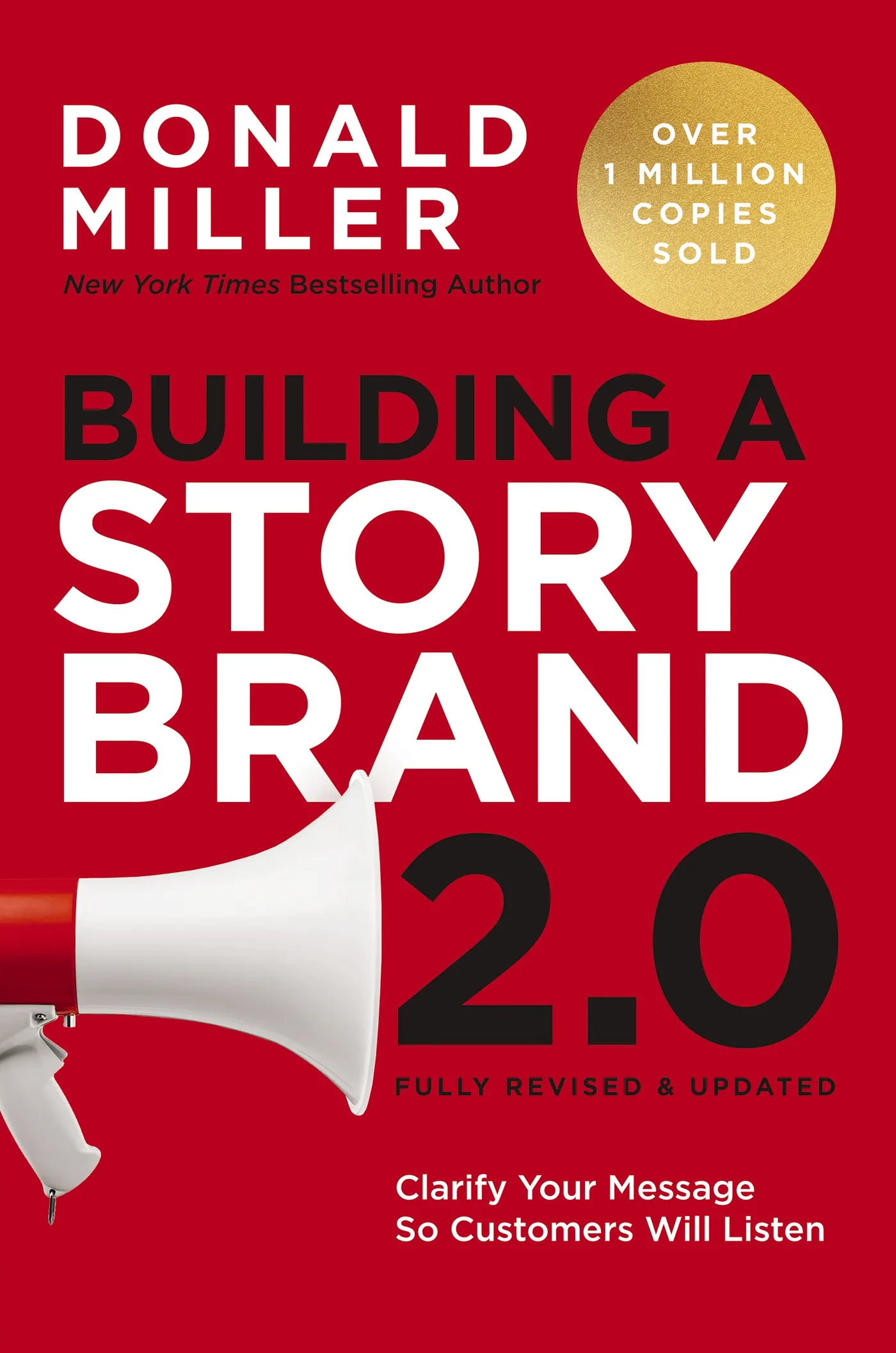 Photo of the cover of Storybrand by Donald Miller